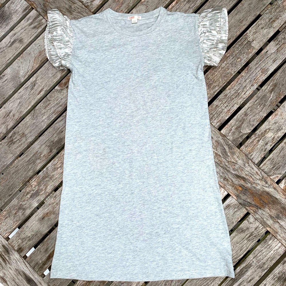 Crewcuts’ Flutter Sleeve T-Shirt Dress